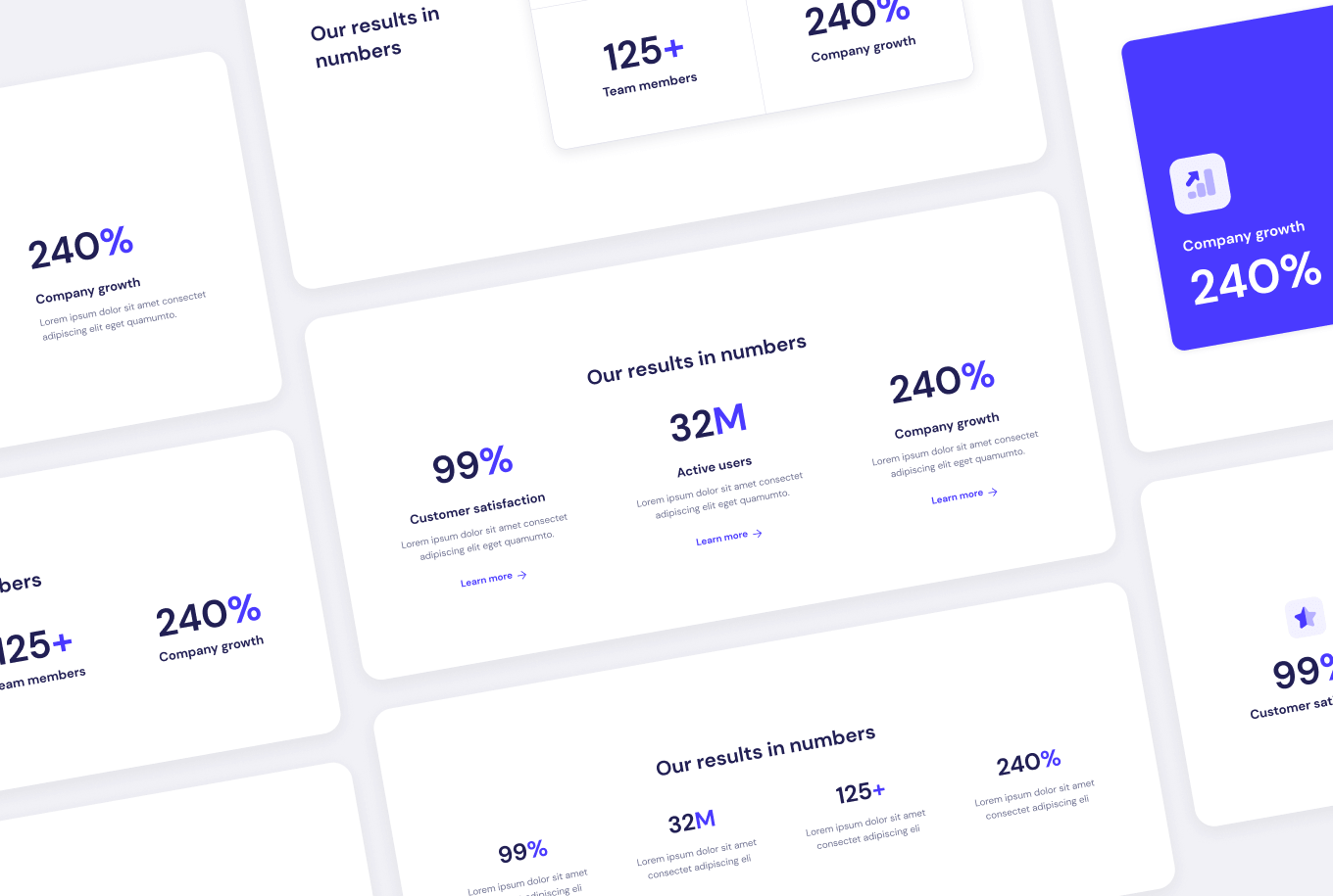 Number Stats - Elements BRIX Templates