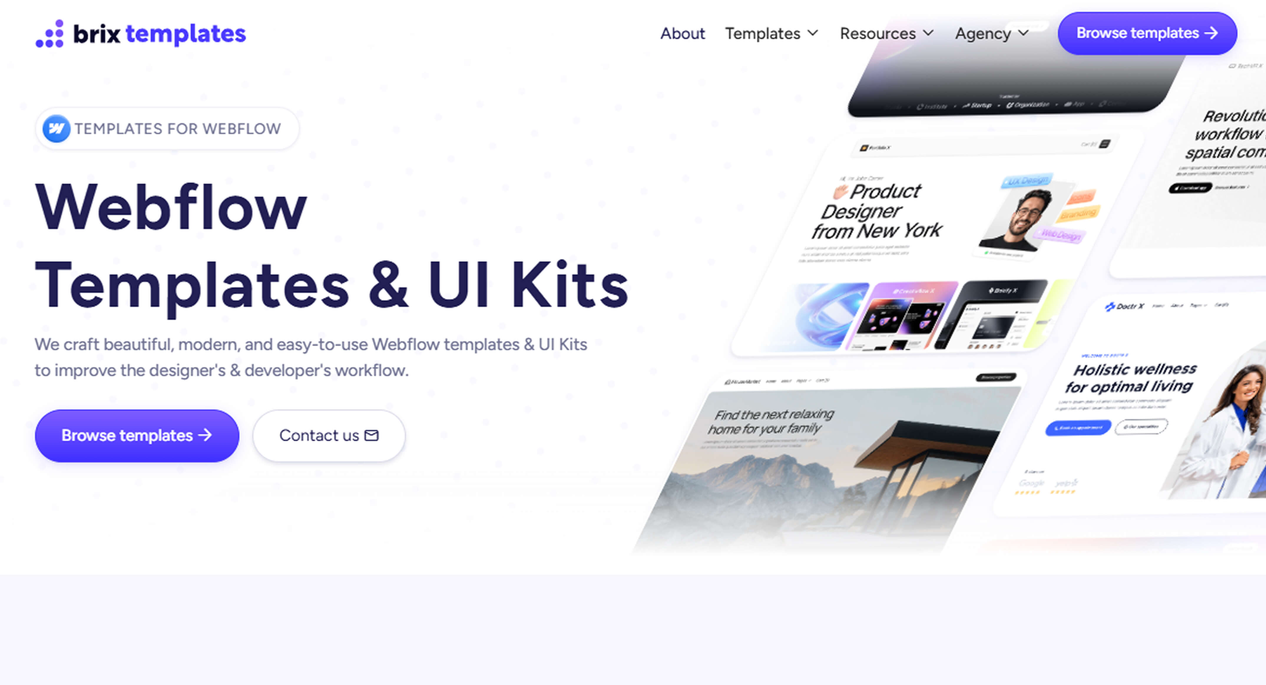 Webflow Agency by BRIX Templates