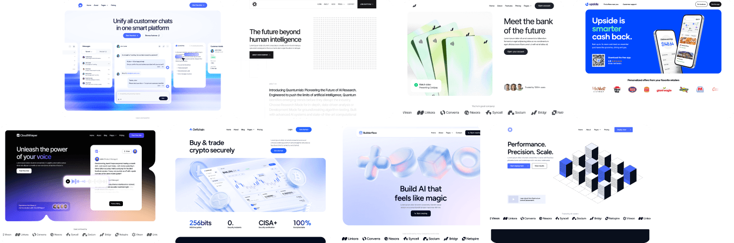Webflow Templates by BRIX Agency