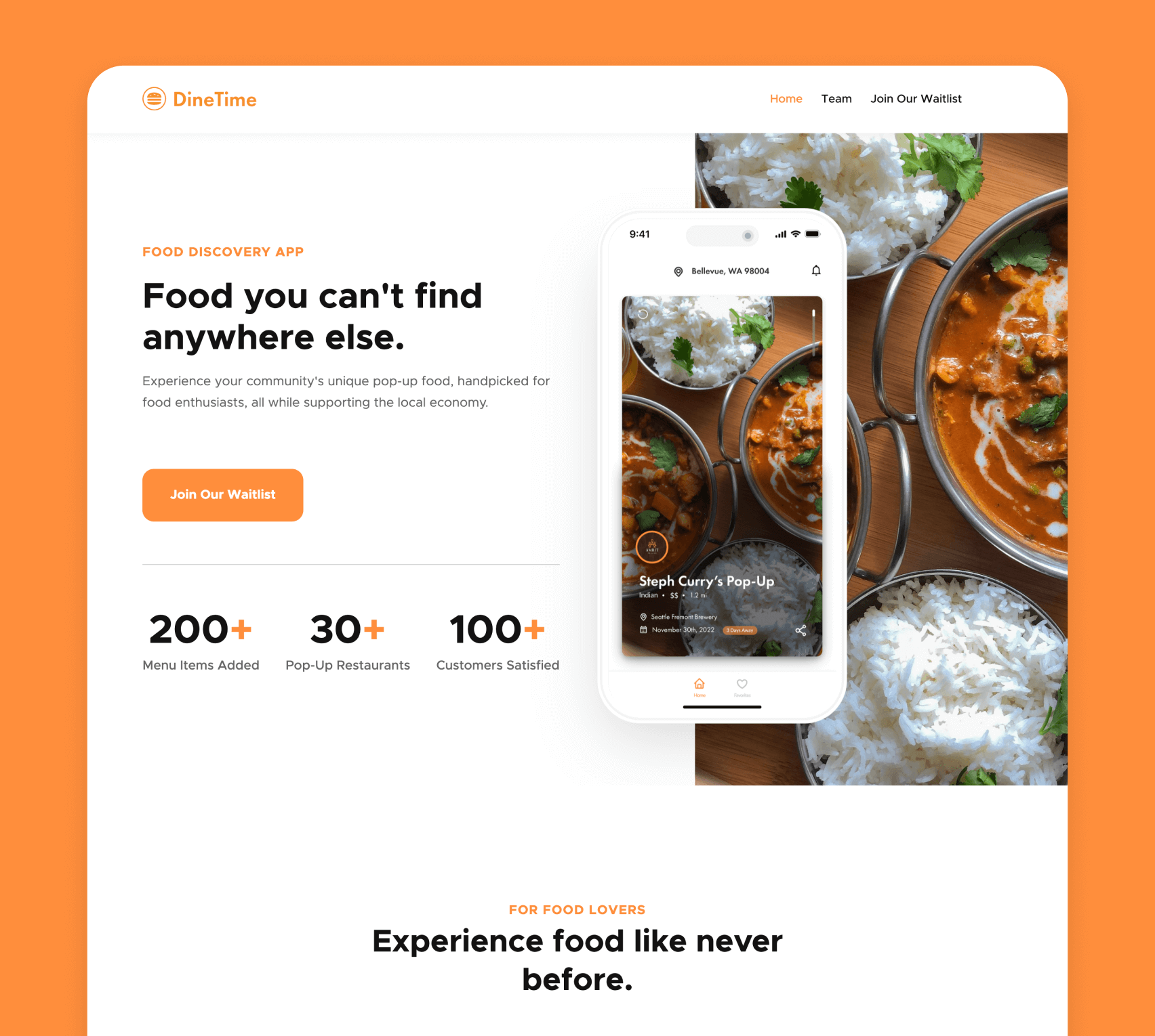 DineTime - BRIX Templates