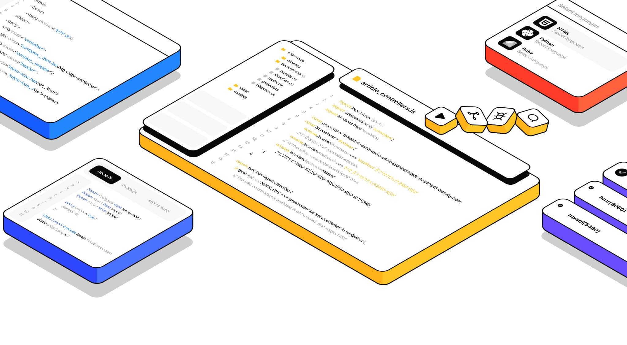 Illustrations Customization - Brix Templates