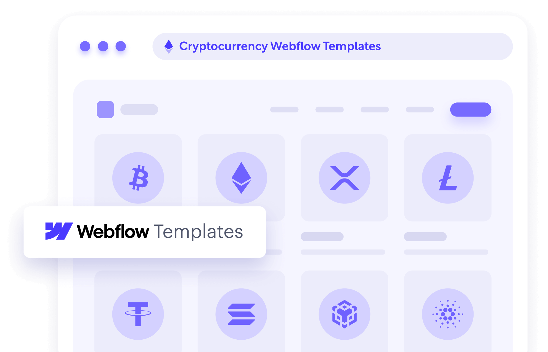 Cryptocurrency Webflow Themes