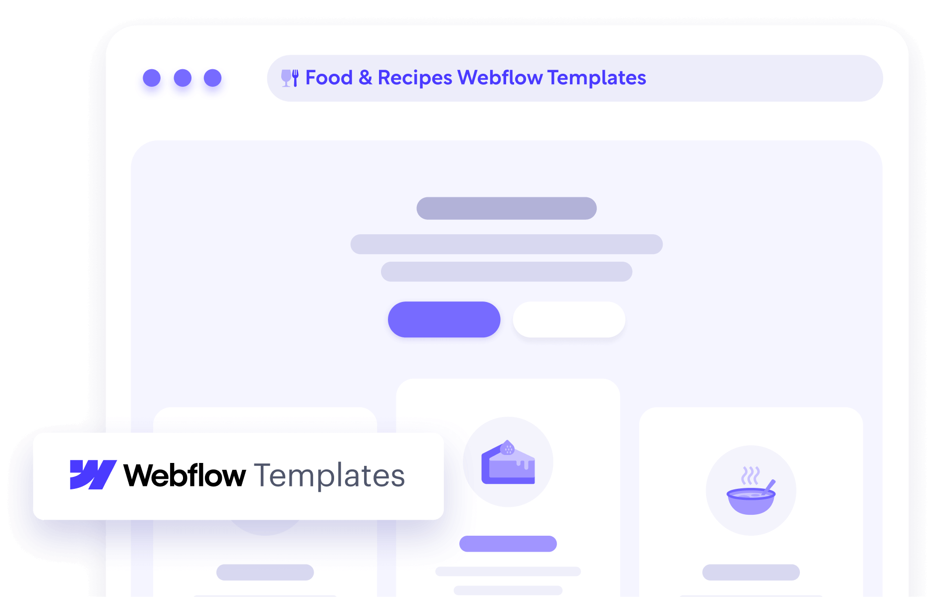 Food & Recipes Webflow Themes