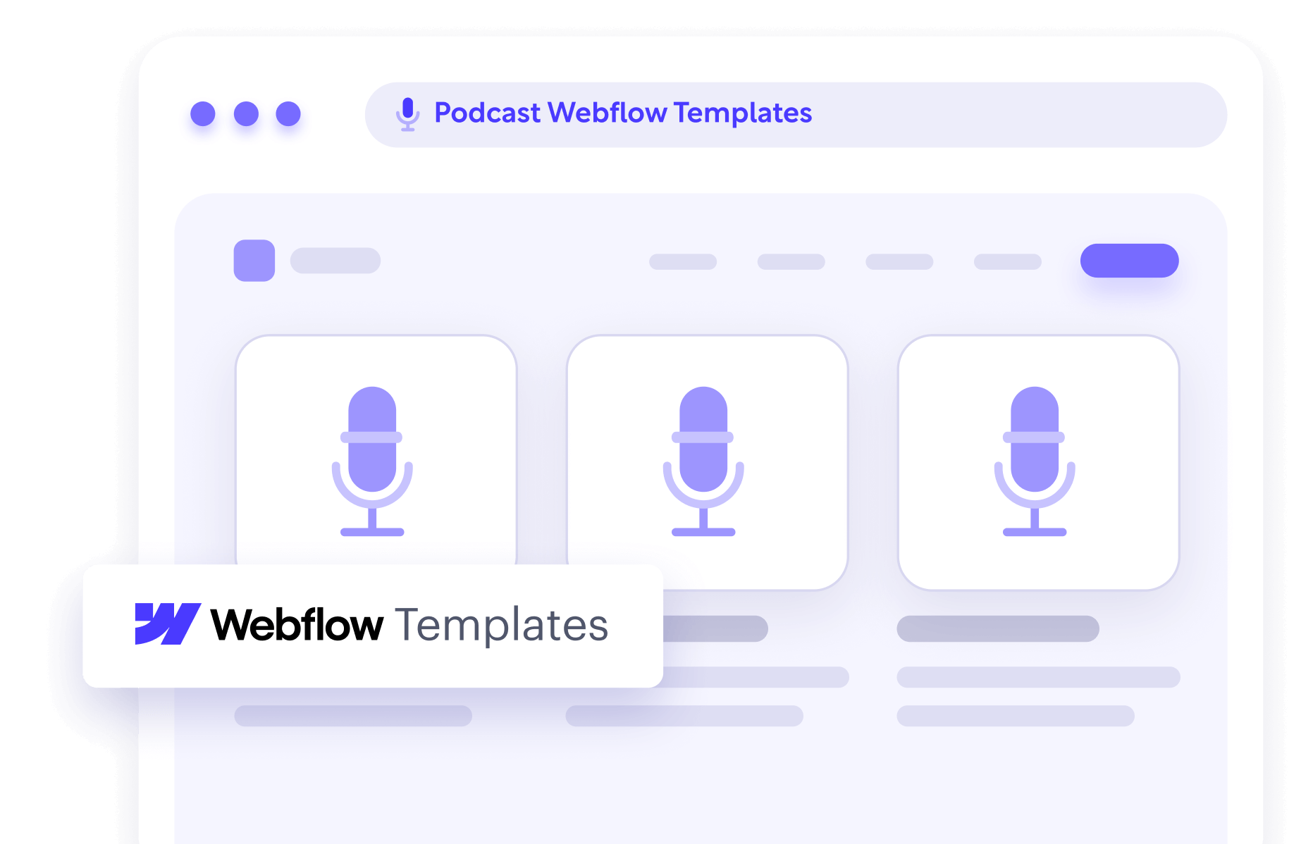 Podcast Webflow Themes