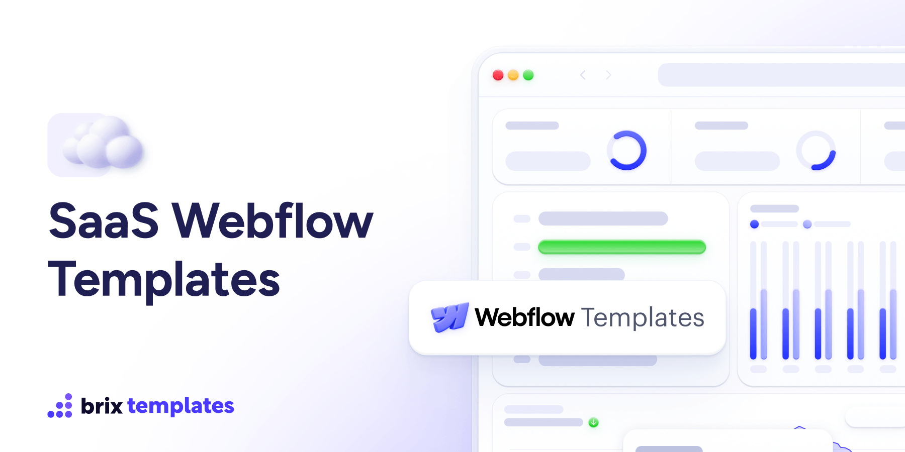 62+ SaaS Webflow Templates | BRIX Templates
