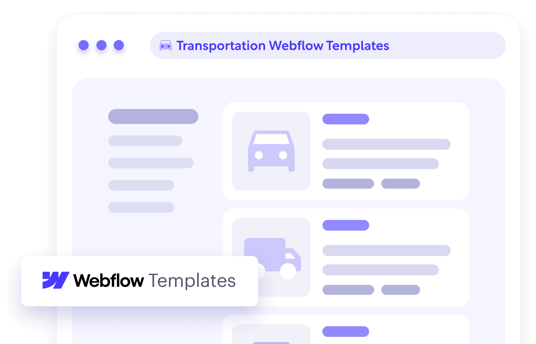 Transportation Webflow Themes