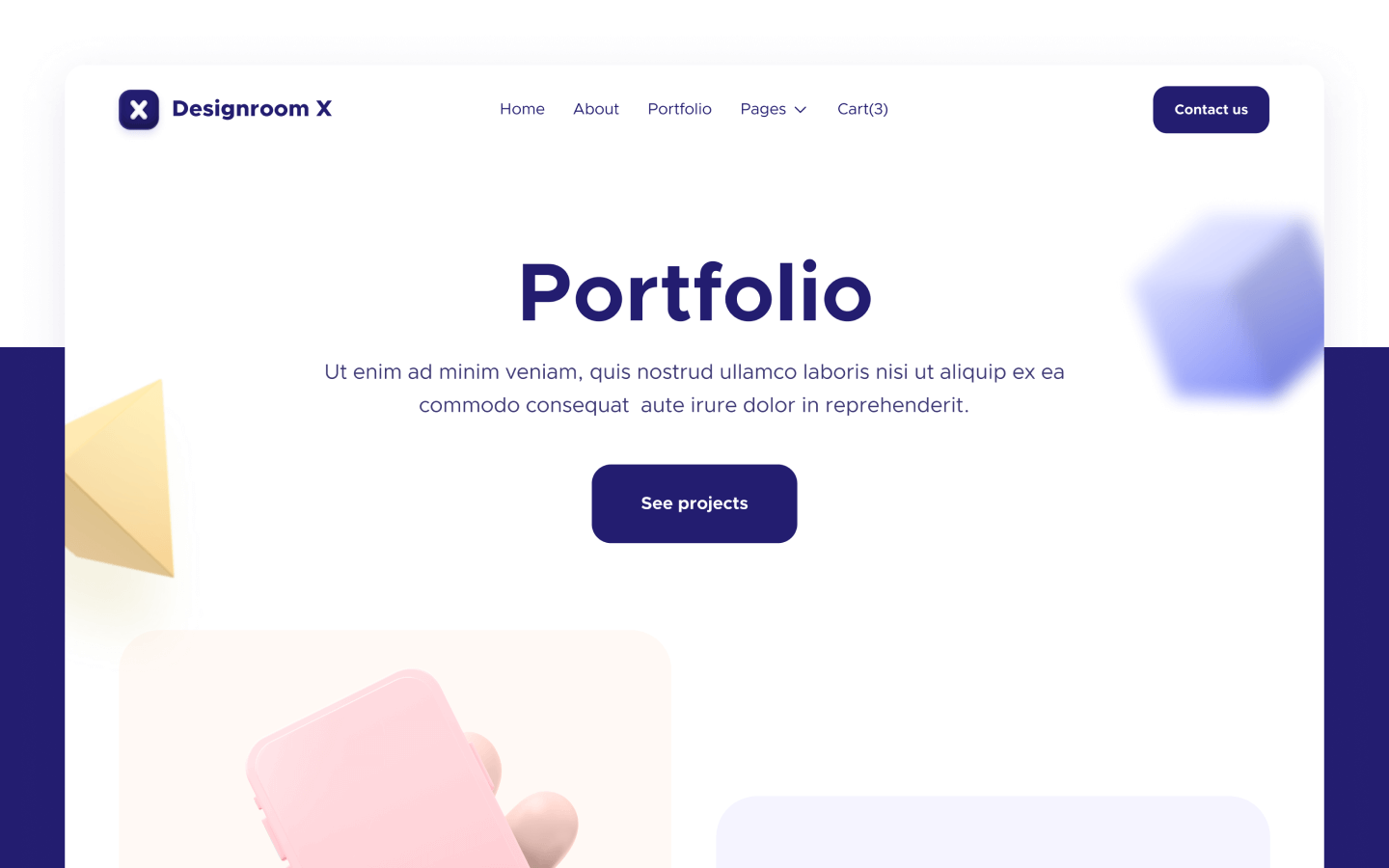 Designroom X Webflow Template