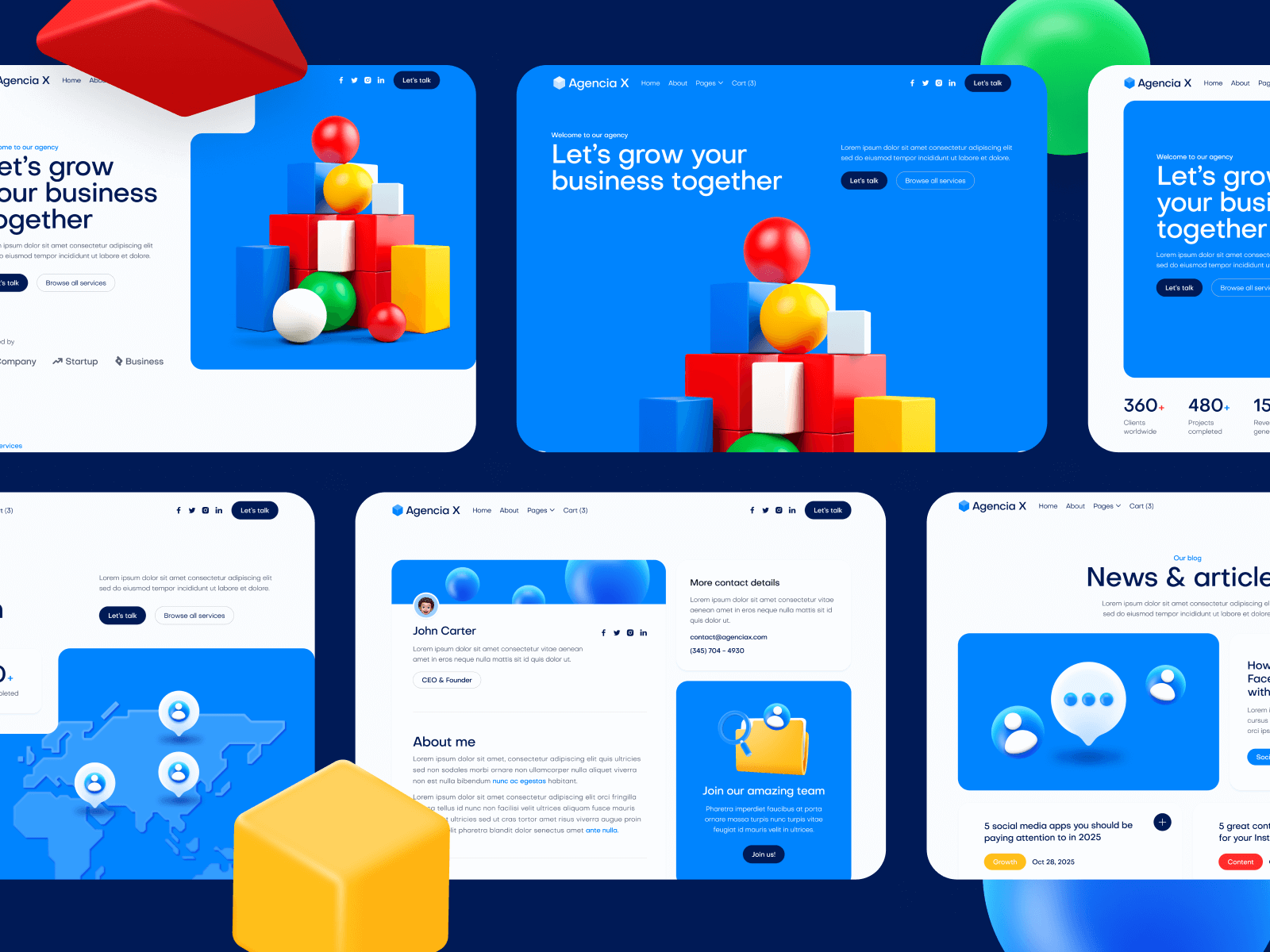 Marketing Agency Webflow Theme