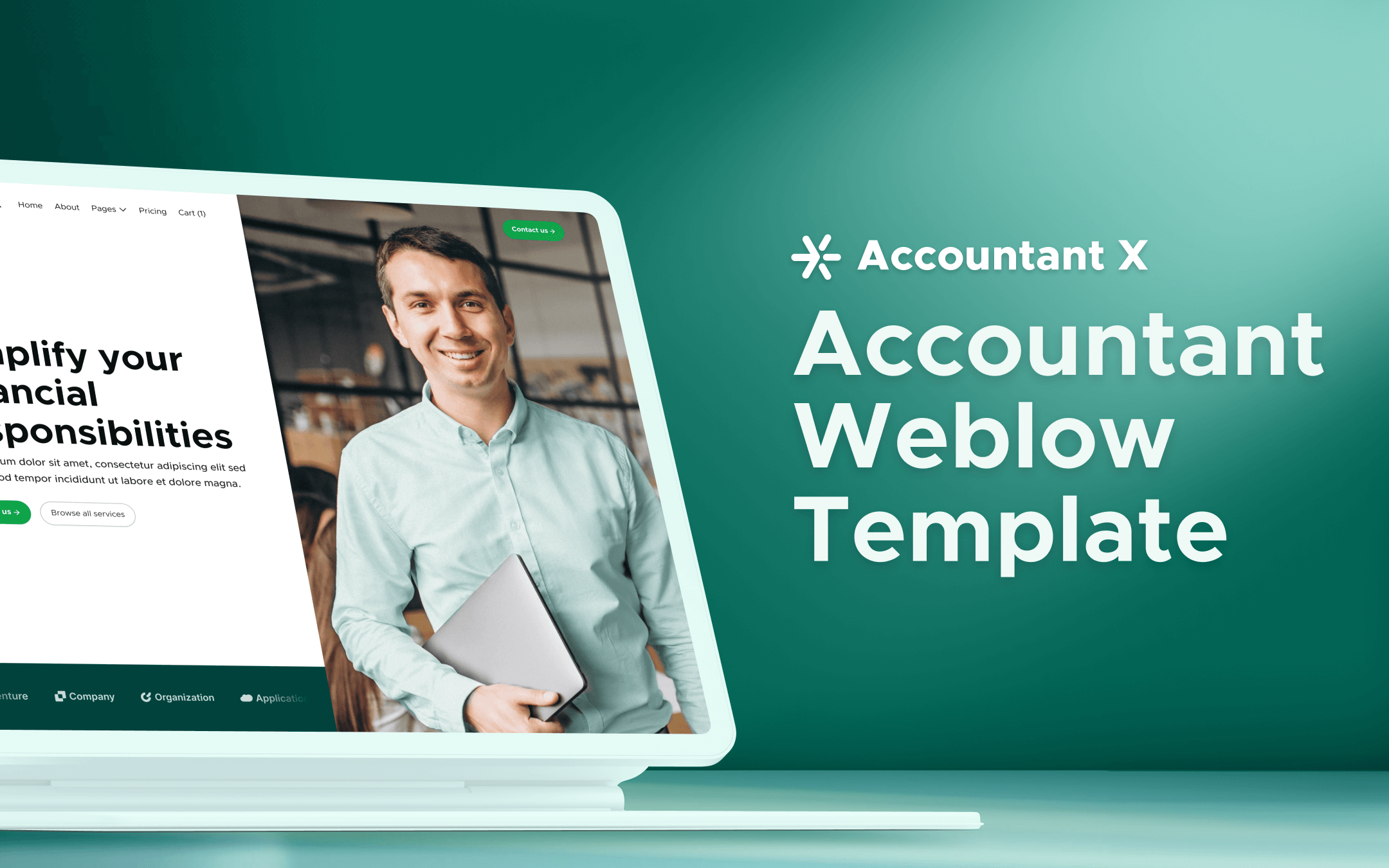 Accountant Webflow Template