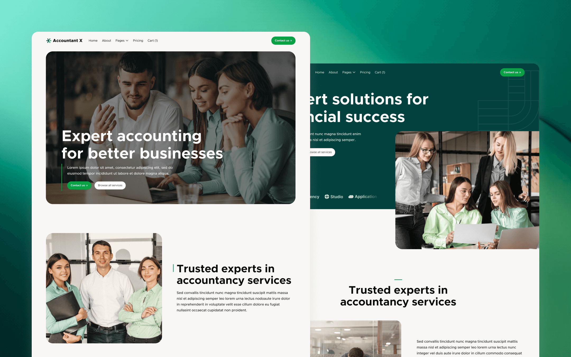 Accountant X Webflow Template