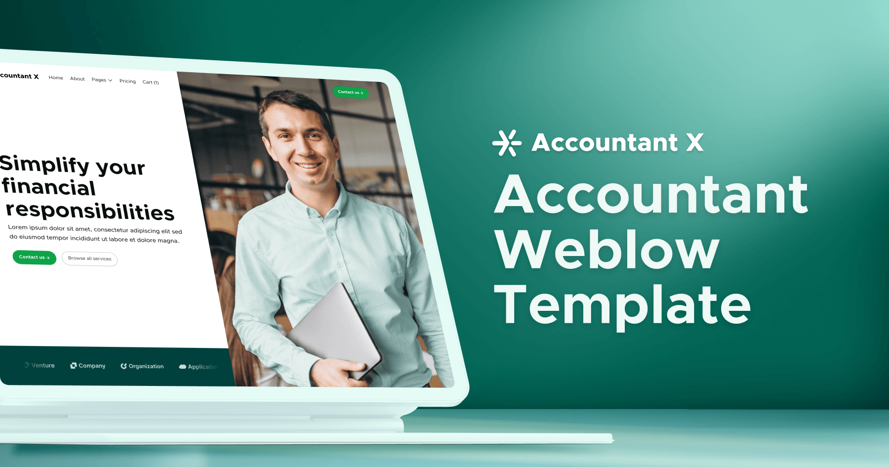 Accountant Webflow Template