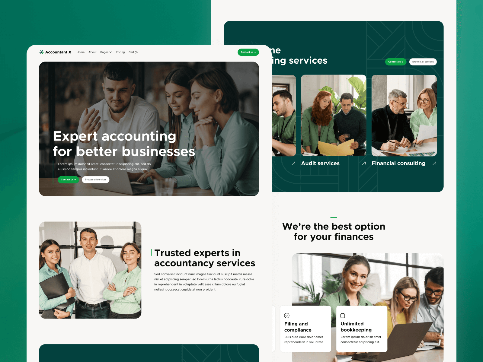 Accountant Webflow Template