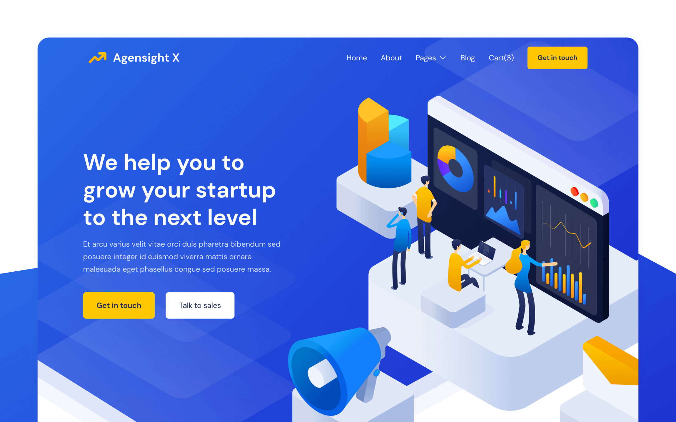 Advertising Agency Webflow Template