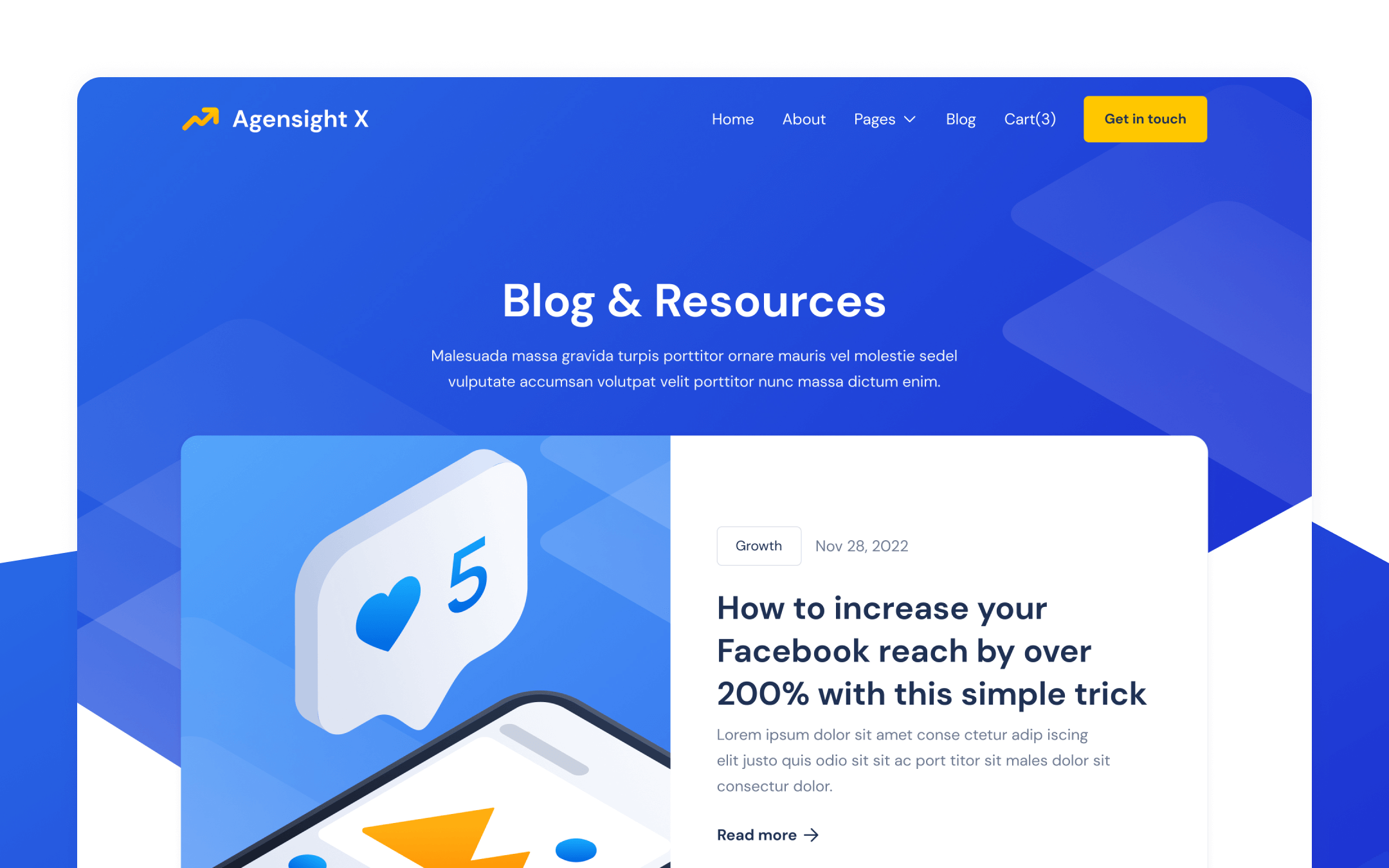 Agensight X Webflow Template