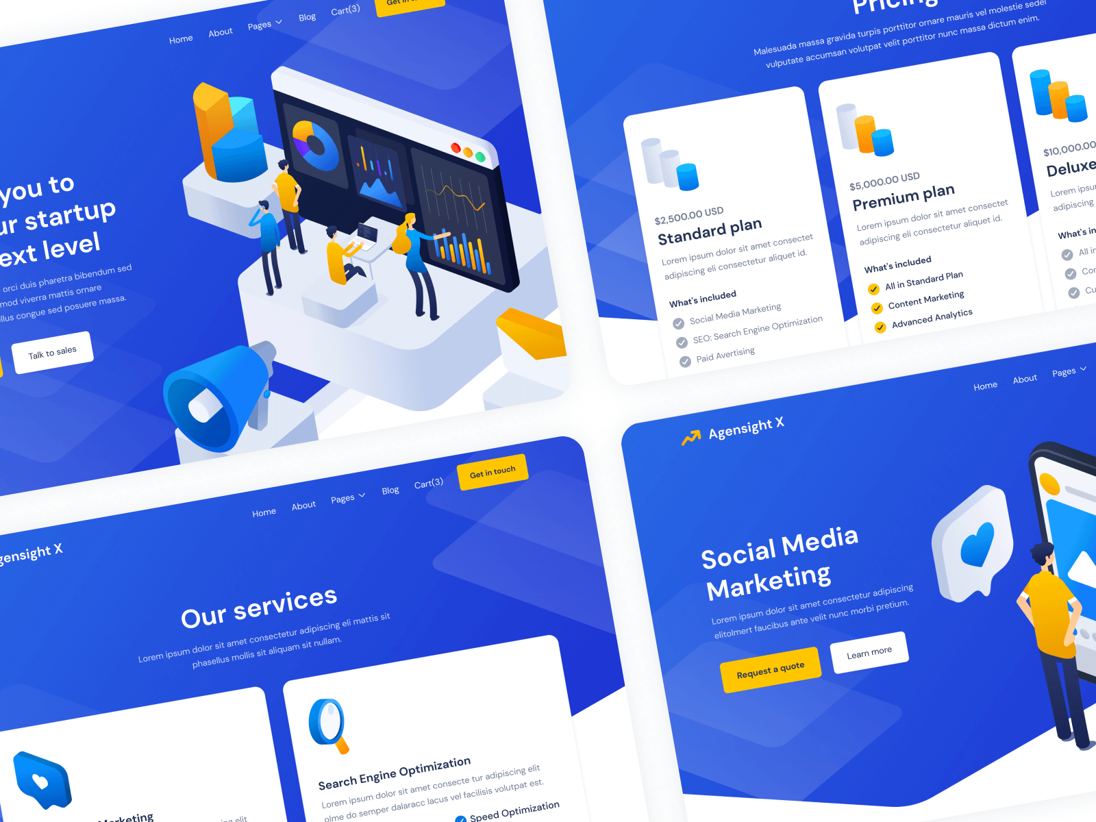 Marketing Agency Webflow Theme