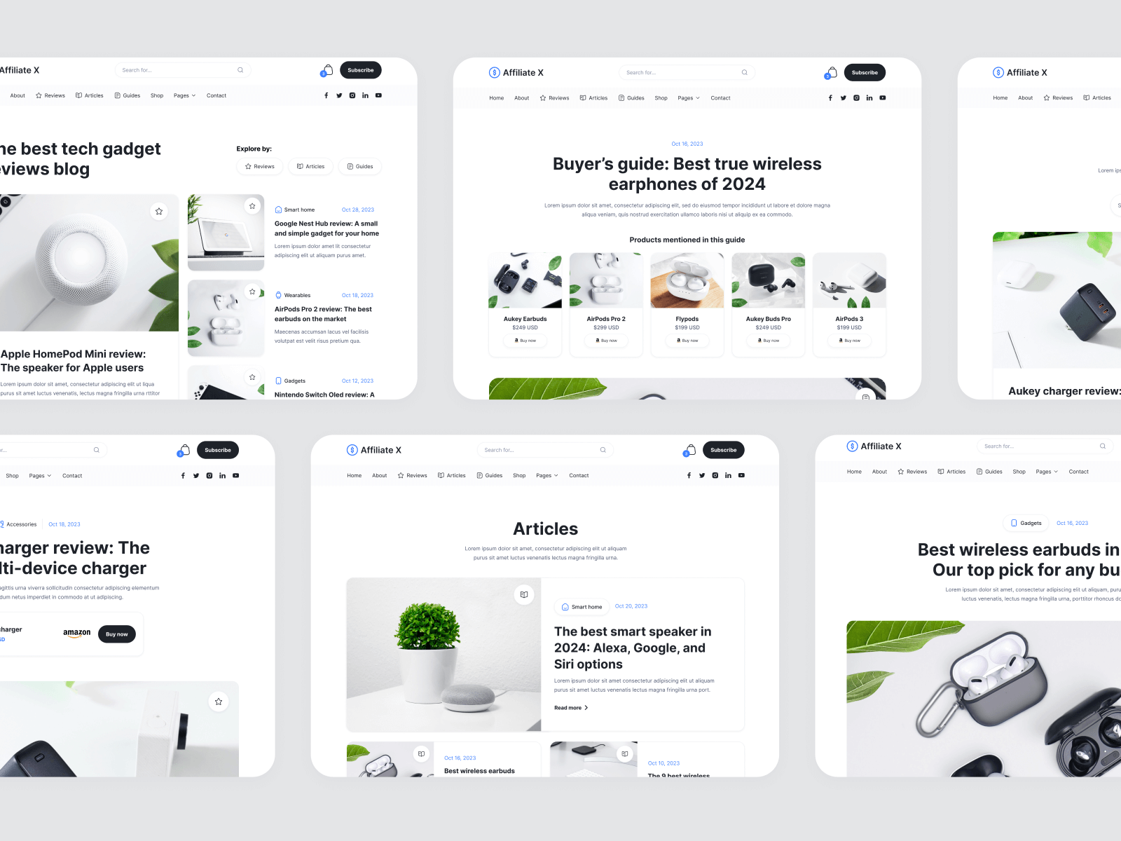 Blog Webflow Theme