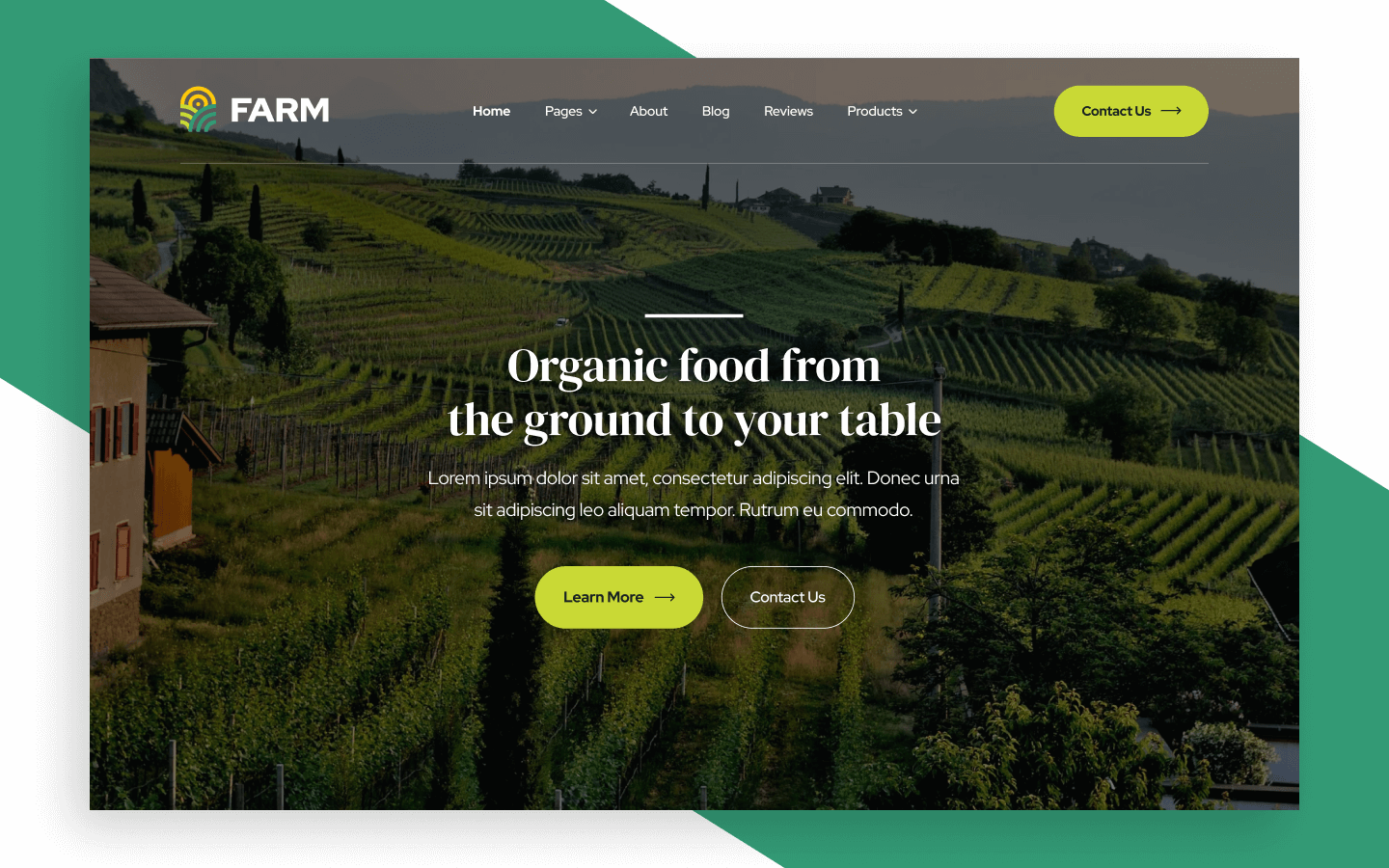 Agriculture & Farm Webflow Template