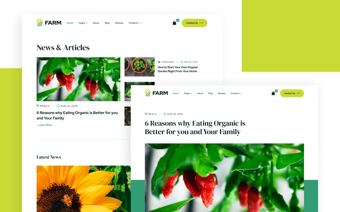 Farm Webflow Template