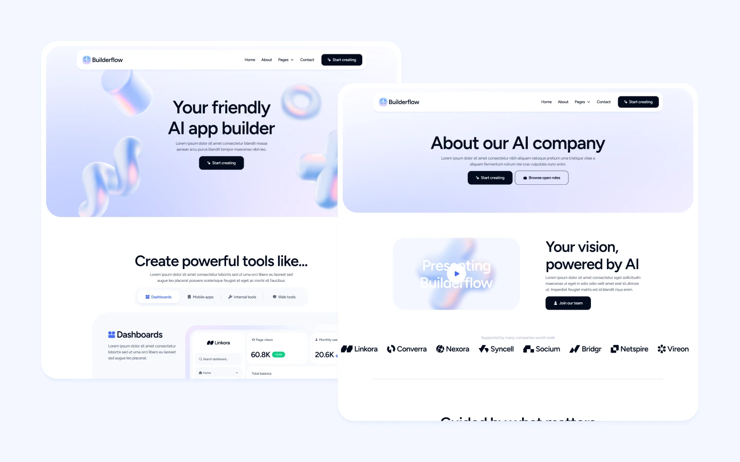 Builderflow Webflow Template