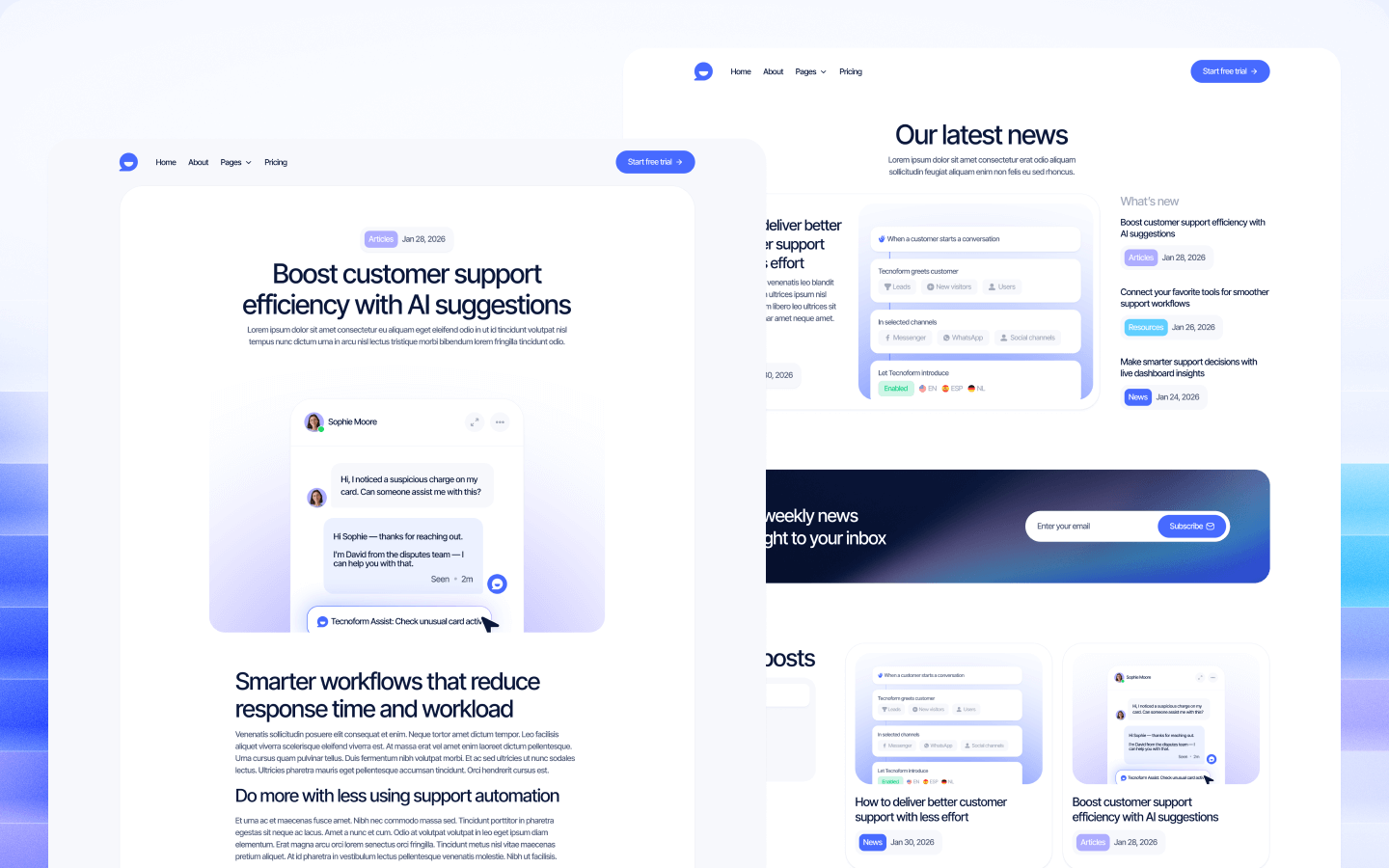LaunchHub Webflow Template