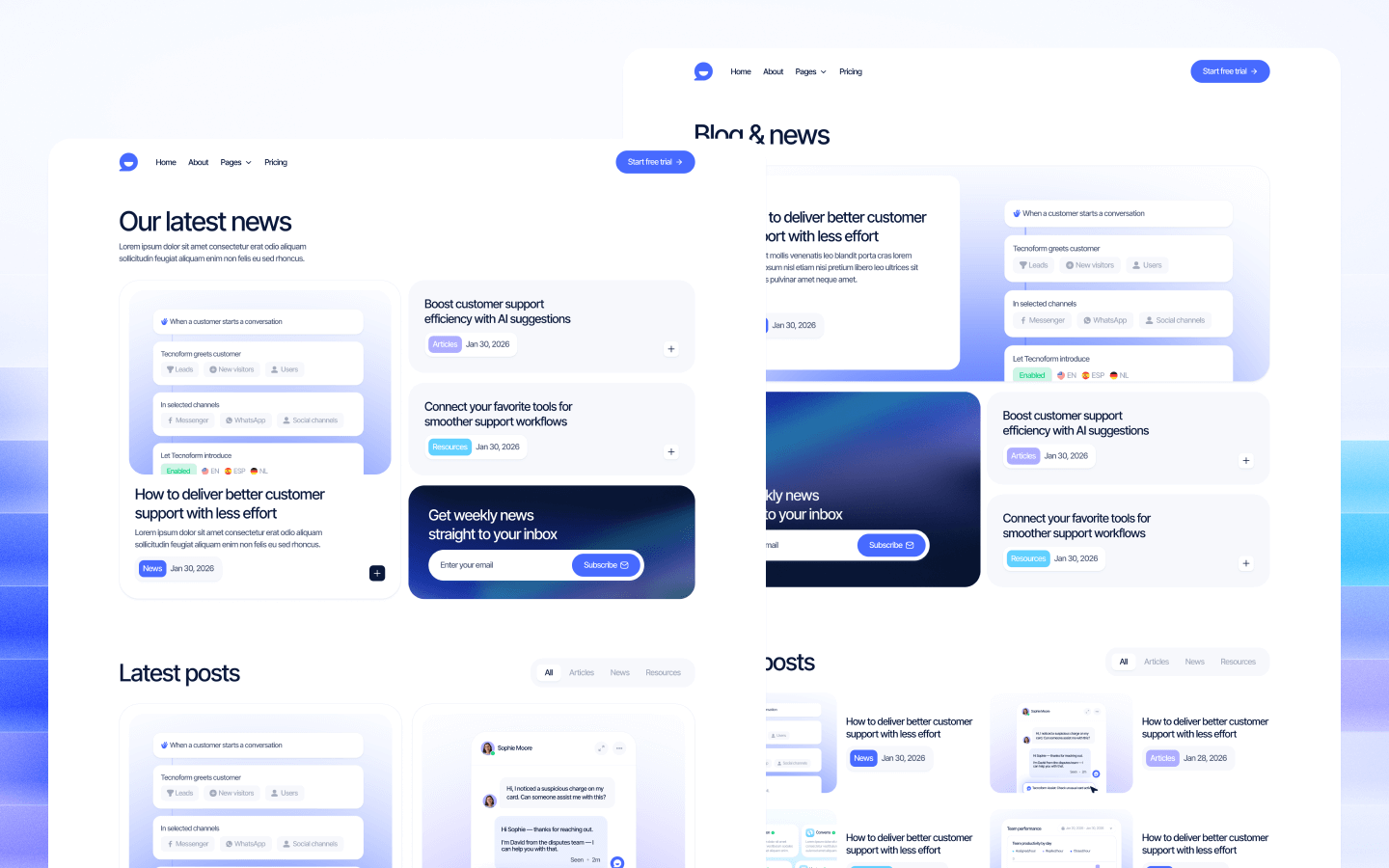 LaunchHub Webflow Template