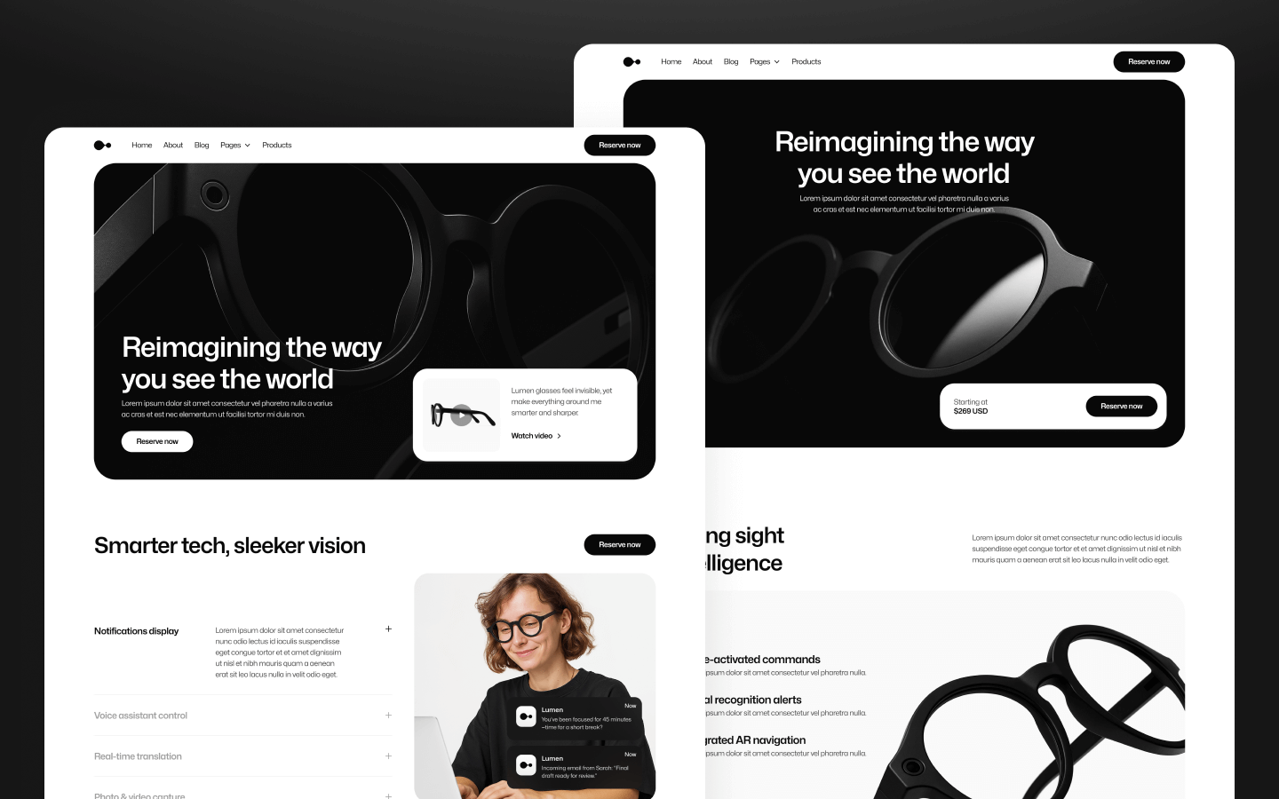 GadgetAR Webflow Template