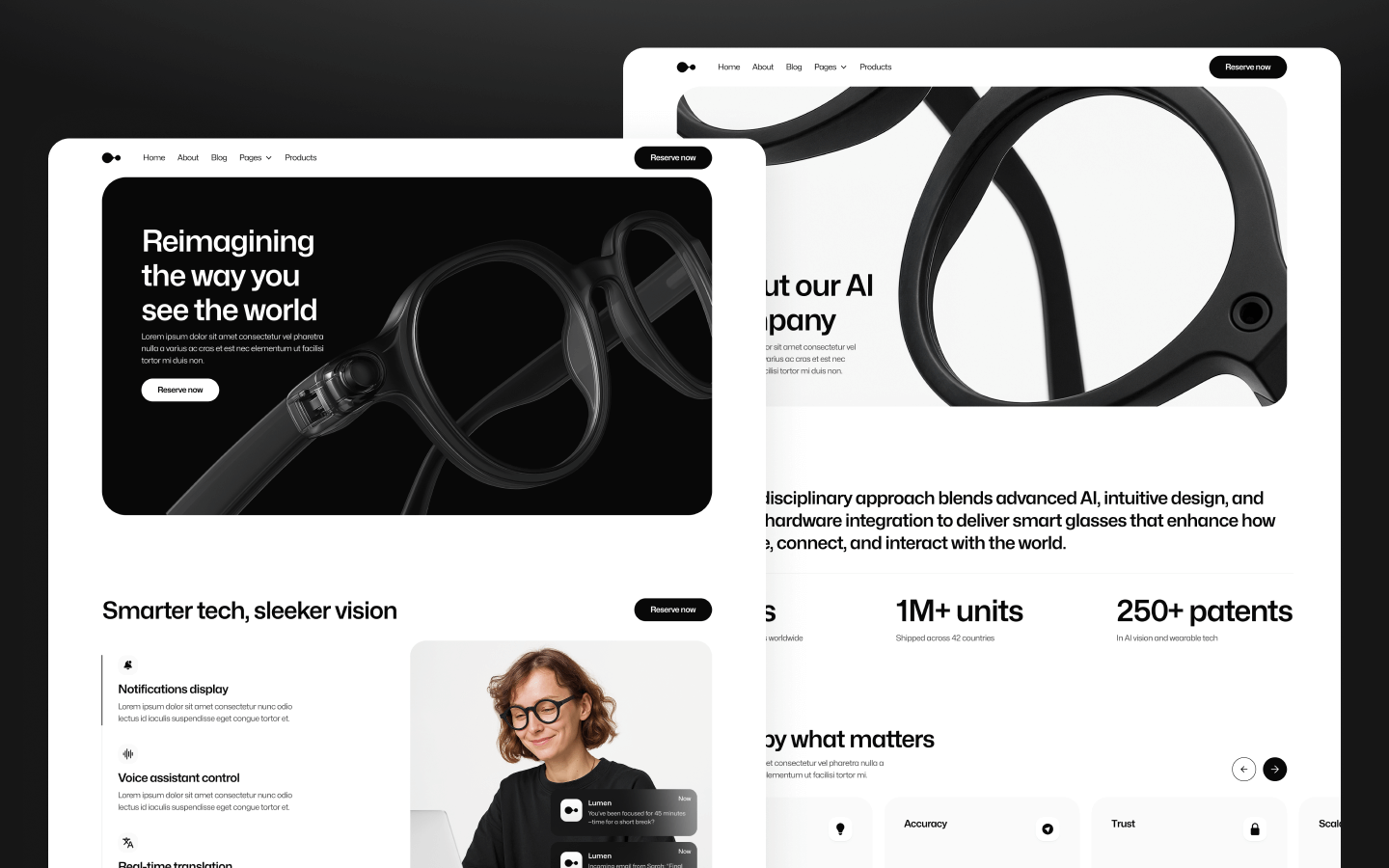 GadgetAR Webflow Template