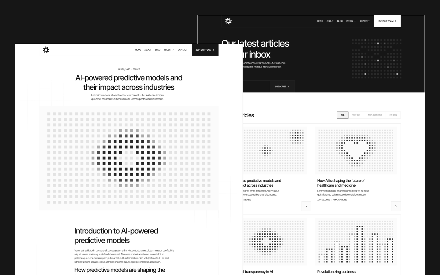 QuantumLab Webflow Template