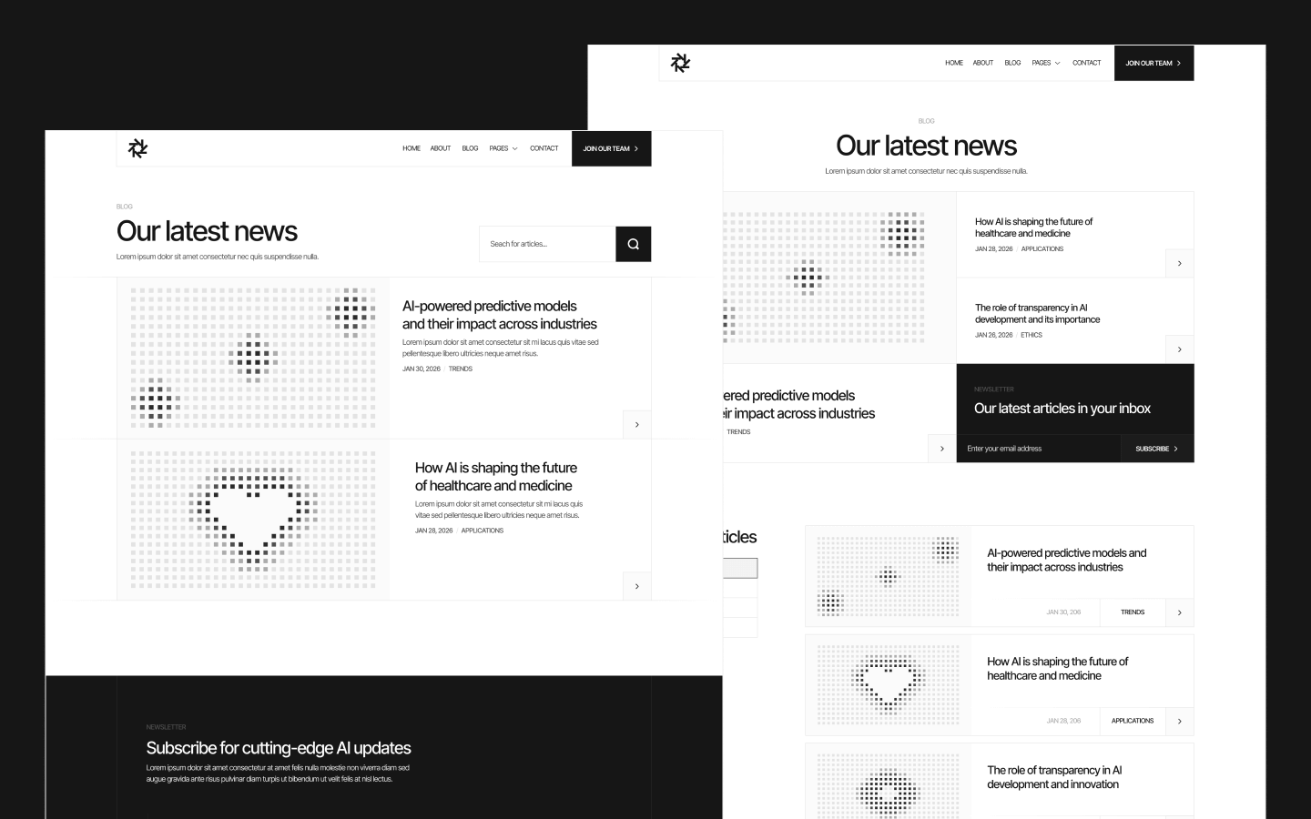QuantumLab Webflow Template