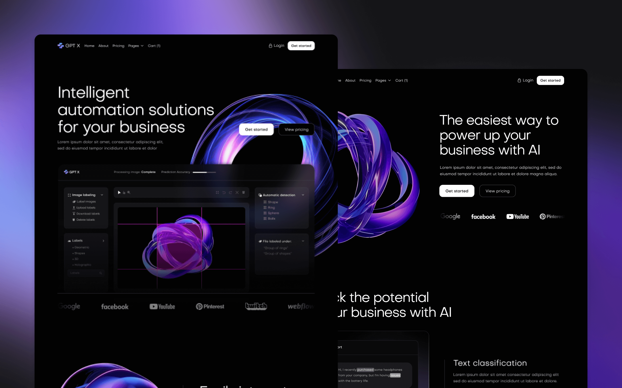 AI & Machine Learning Webflow Template
