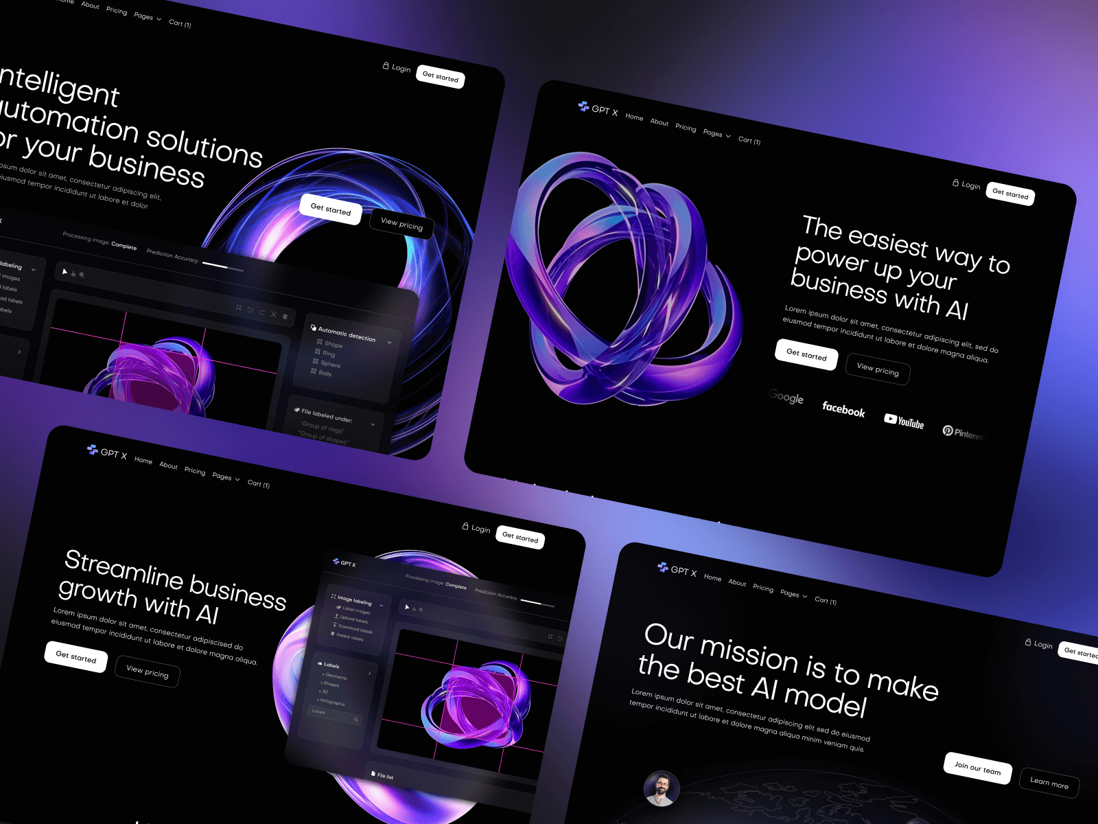 GPT Webflow Template