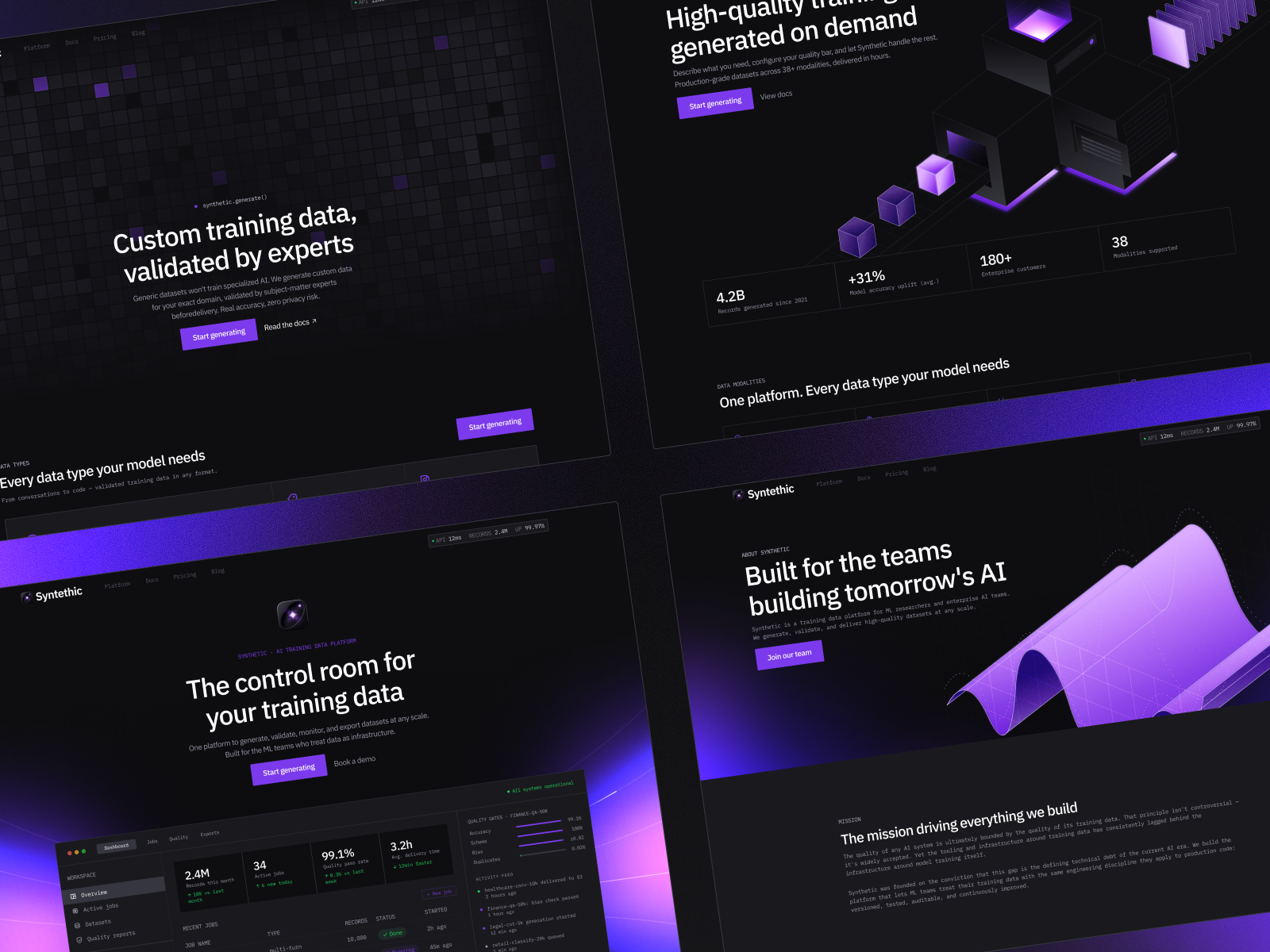 AI Agent Platform Webflow Template