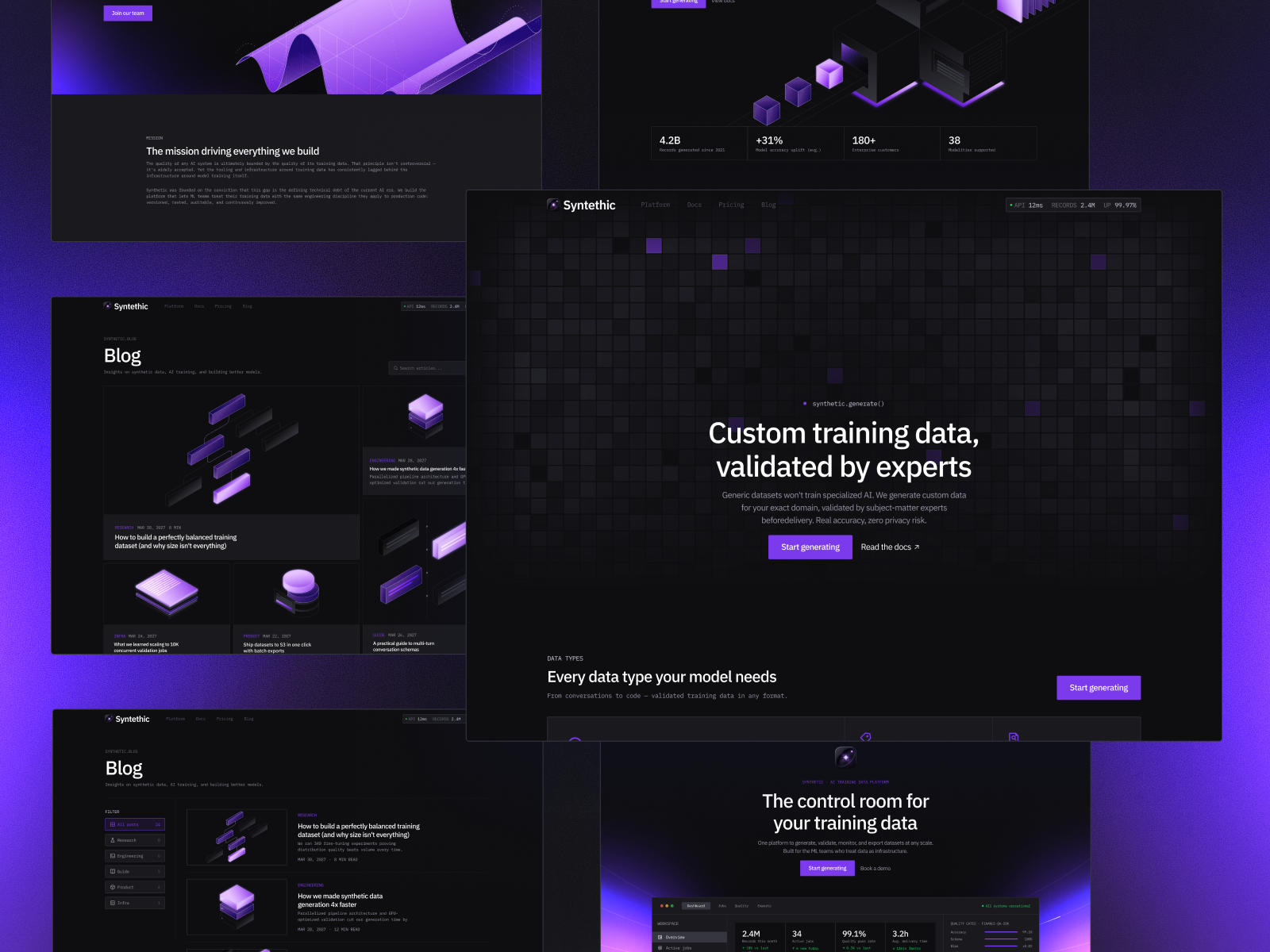 AI Platform Webflow Theme