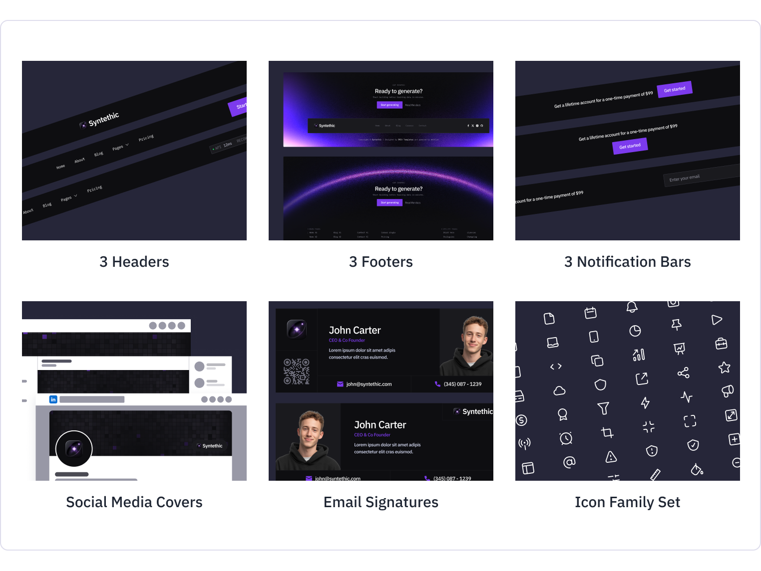 Syntethic - AI Platform Webflow Template Benefits