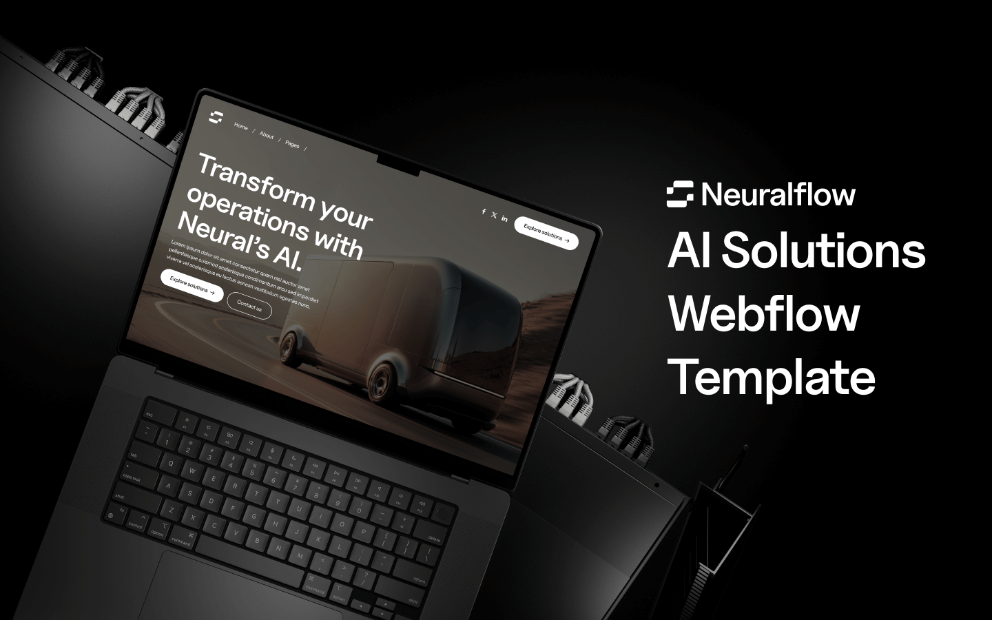 AI Solutions Webflow Template