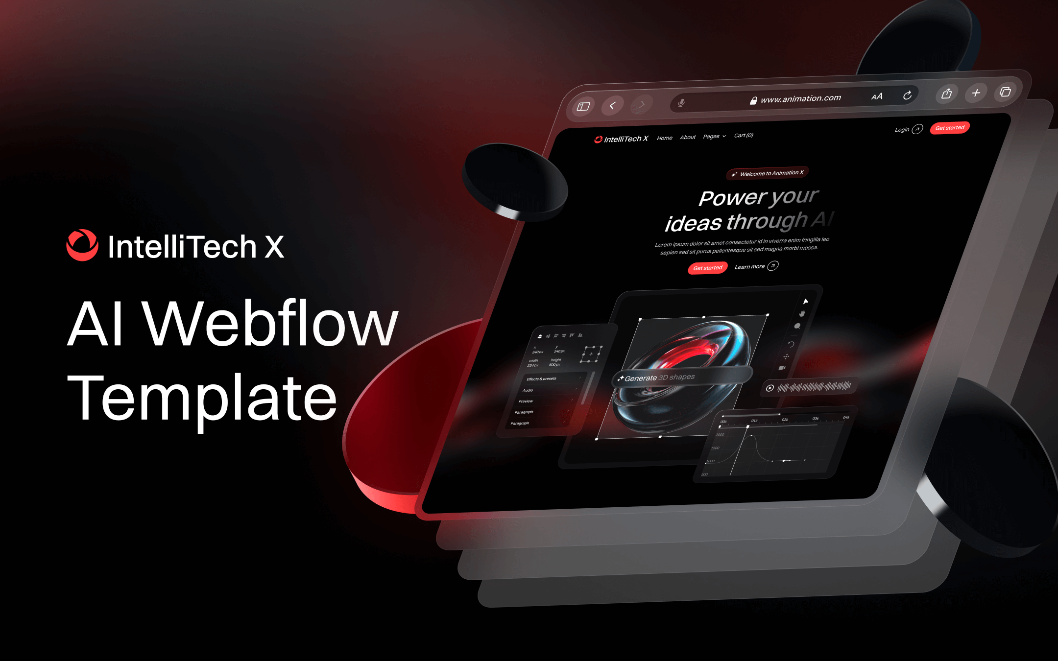 AI Startup Webflow Template