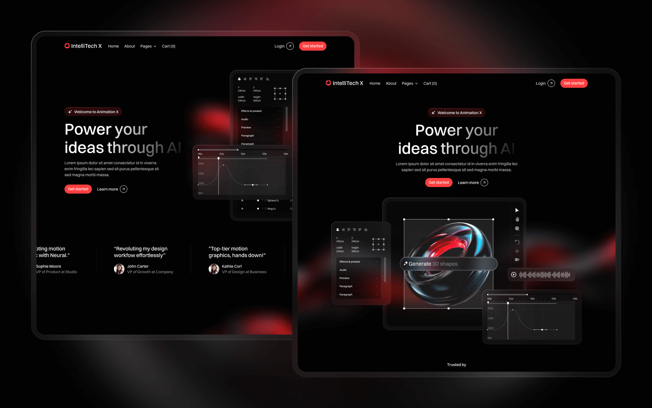 IntelliTech X Webflow Template