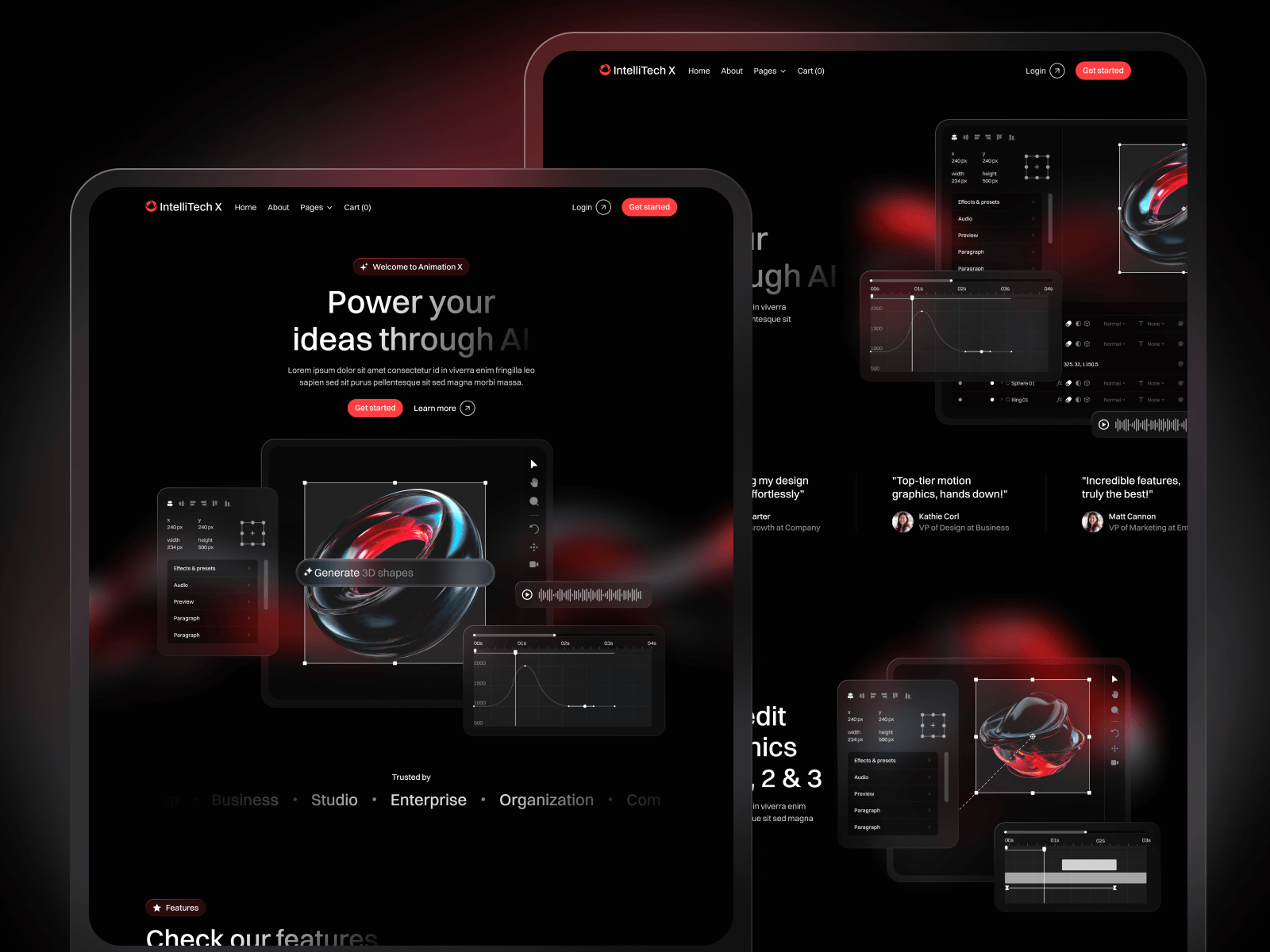 AI/ML Webflow Template