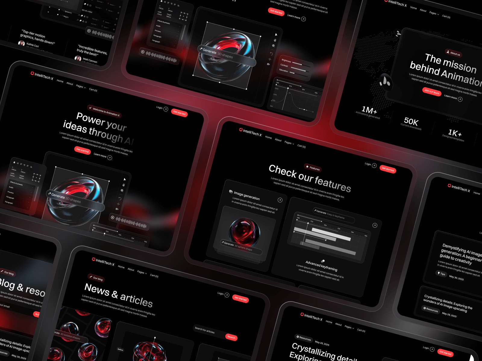 AI Webflow Theme