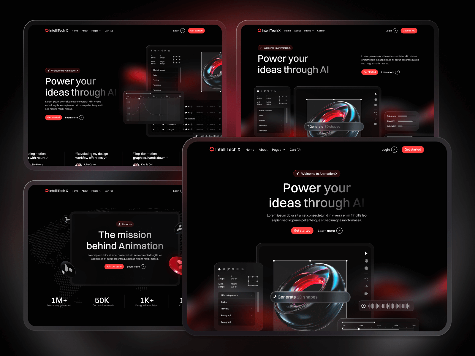 Artificial Intelligence Webflow Template