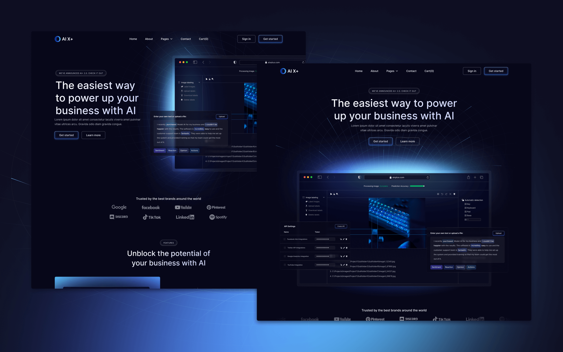 AI Webflow Template