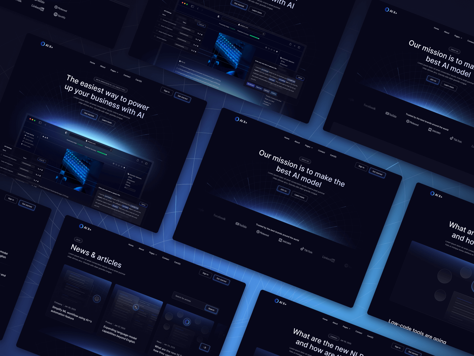 AI/ML Webflow Template