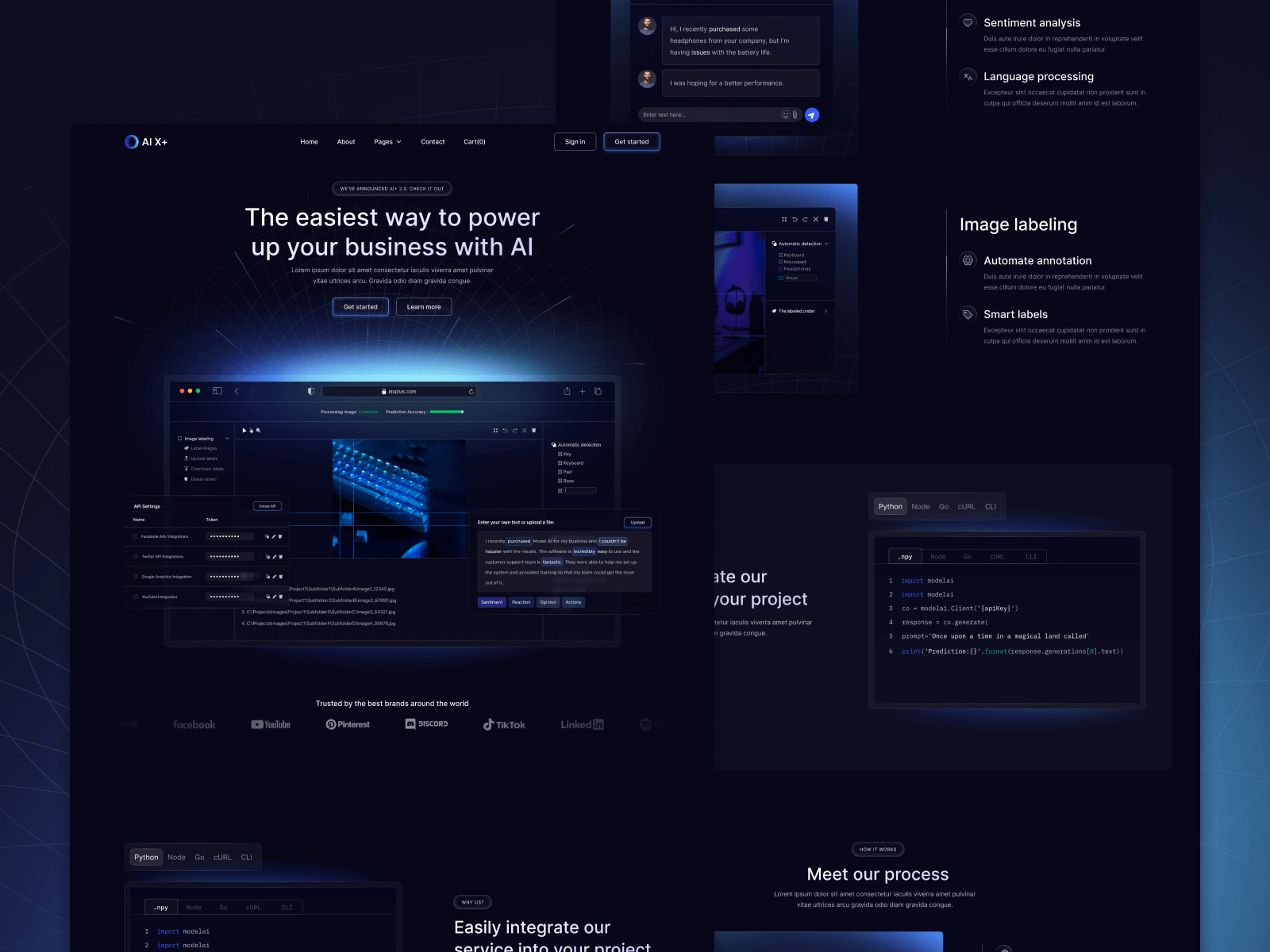 AI Startup Webflow Template
