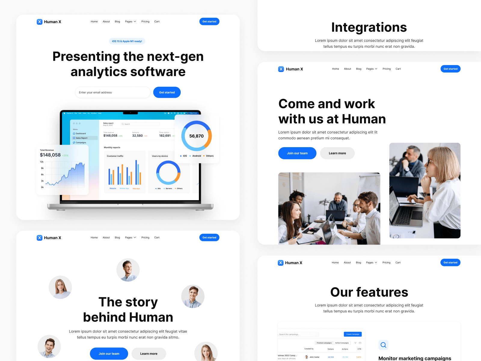 macOS Design Webflow Template