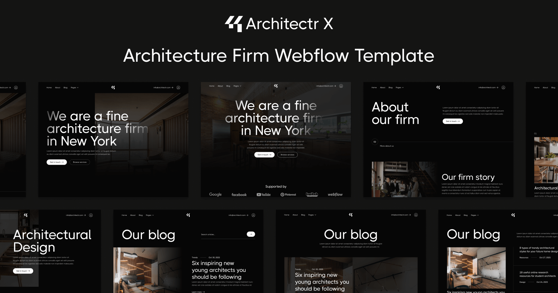 Architecture Firm Webflow