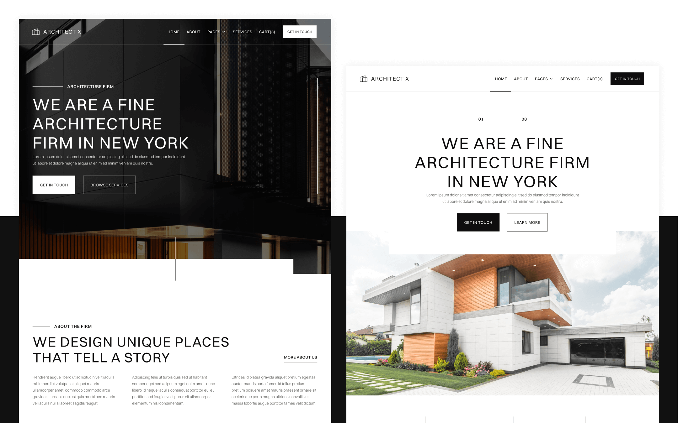 Architecture Firm Webflow Template