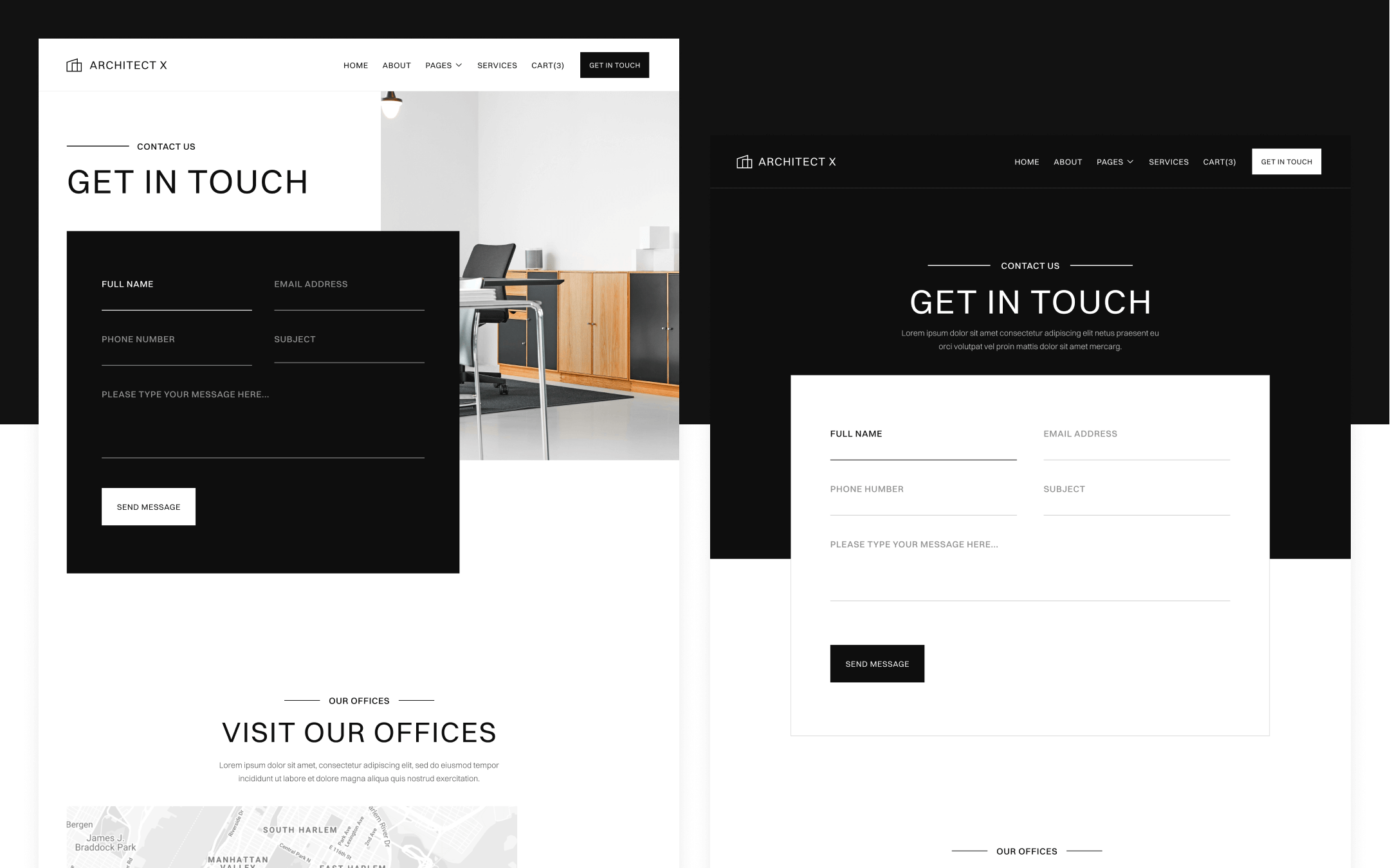 Architect X Webflow Template