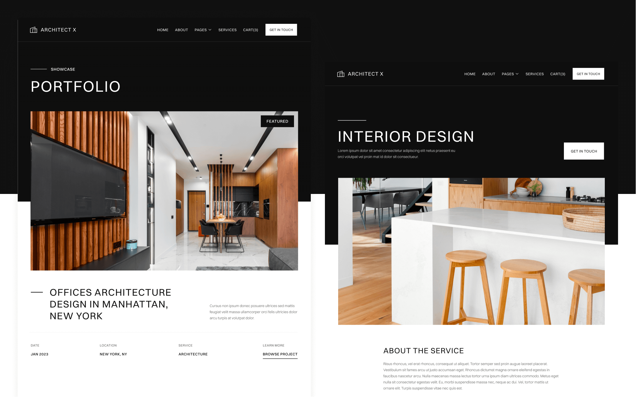 Architect X Webflow Template
