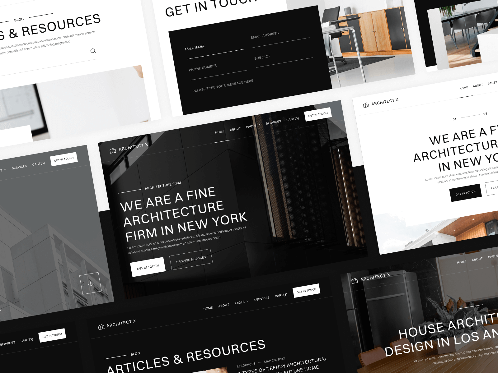 Architecture Design Webflow Website Template