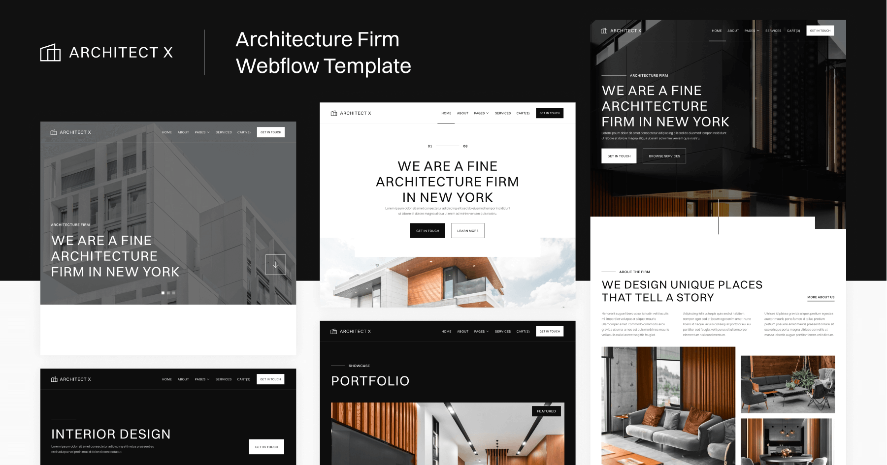 Architecture Webflow Template